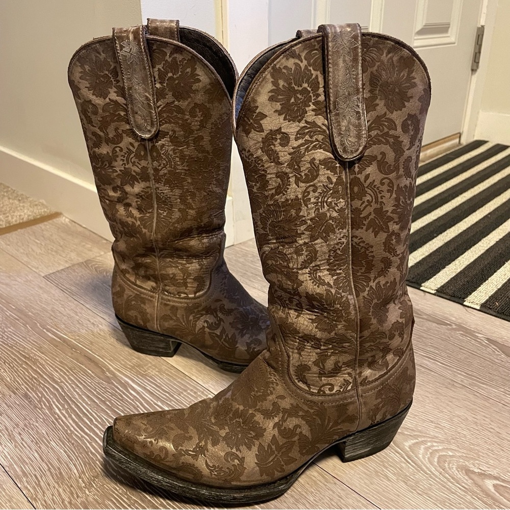 Old Gringo Floral Patterned Heeled Boots - Picture 2 of 12